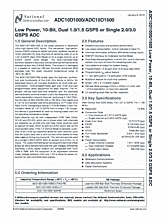 DataSheet ADC10D1000 pdf